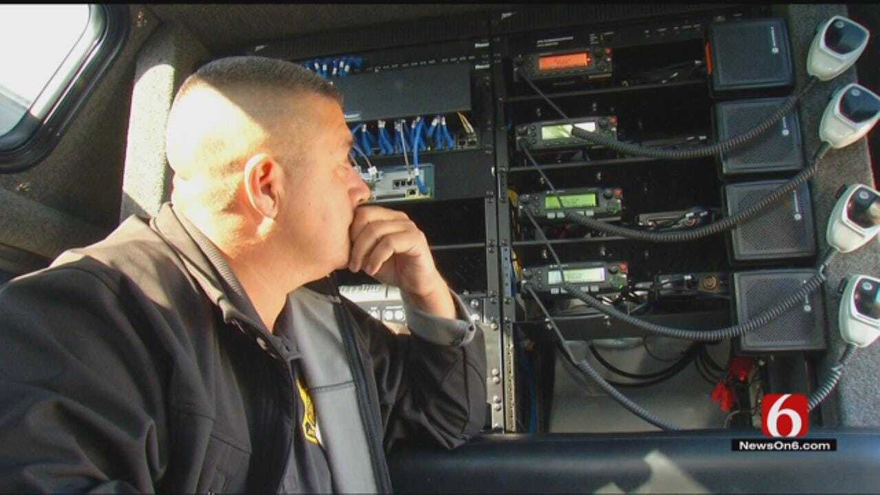 Emergency Responders Test Communication Equipment At Tulsa Fairgrounds