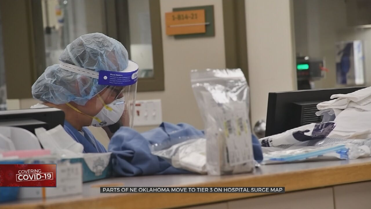 Northeastern Oklahoma Enters Tier 3 Of State’s Hospital Surge Plan 