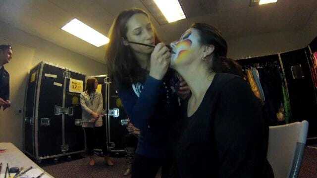 6 In The Morning's LeAnne Taylor's Cirque du Soleil Hour Long Makeup Prep Condensed To 3 Minutes
