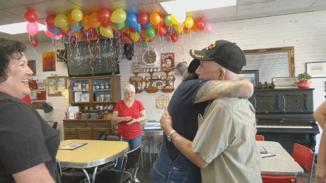WWII Veteran Surprised With A Party For 95th Birthday In Locust Grove