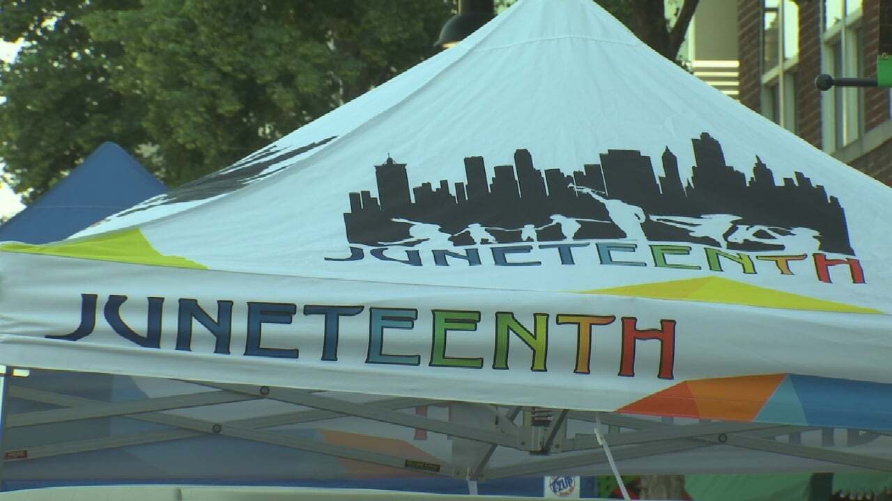 Juneteenth Celebrations Continue In Downtown Tulsa