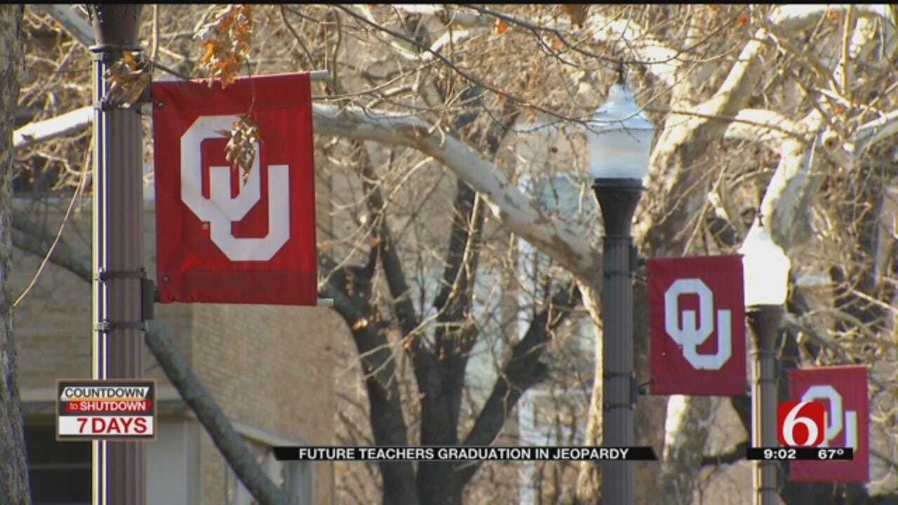Oklahoma Teaching Students May Not Graduate If Schools Shut Down