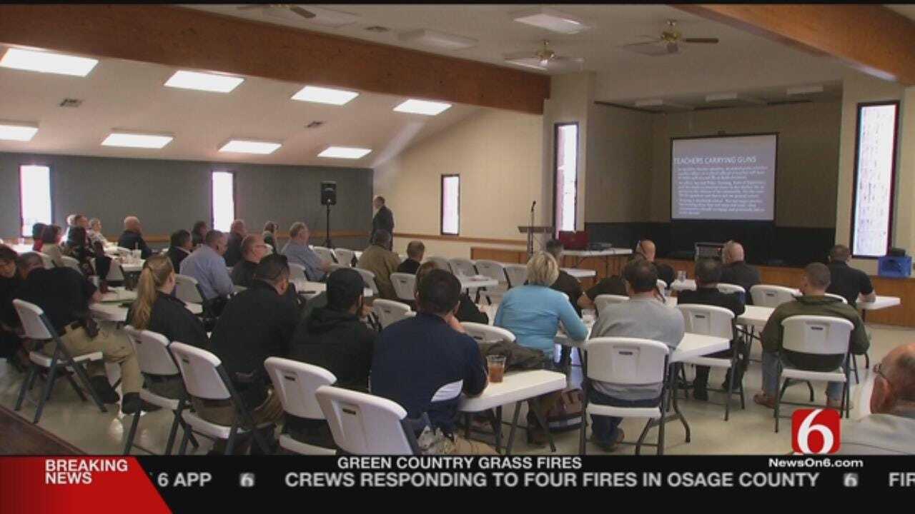 Okmulgee County Schools And Police Discuss Active Shooter Safety
