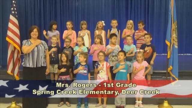 Mrs. Rogers' 1st Grade Class At Spring Creek Elementary