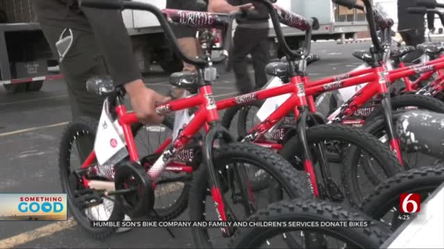 Organization Donates More Than 200 Bikes To Tulsa Families