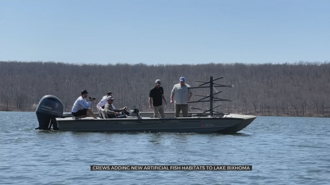 Major League Fishing Helps Bring Artificial Fish Habitat To 3 Oklahoma Lakes