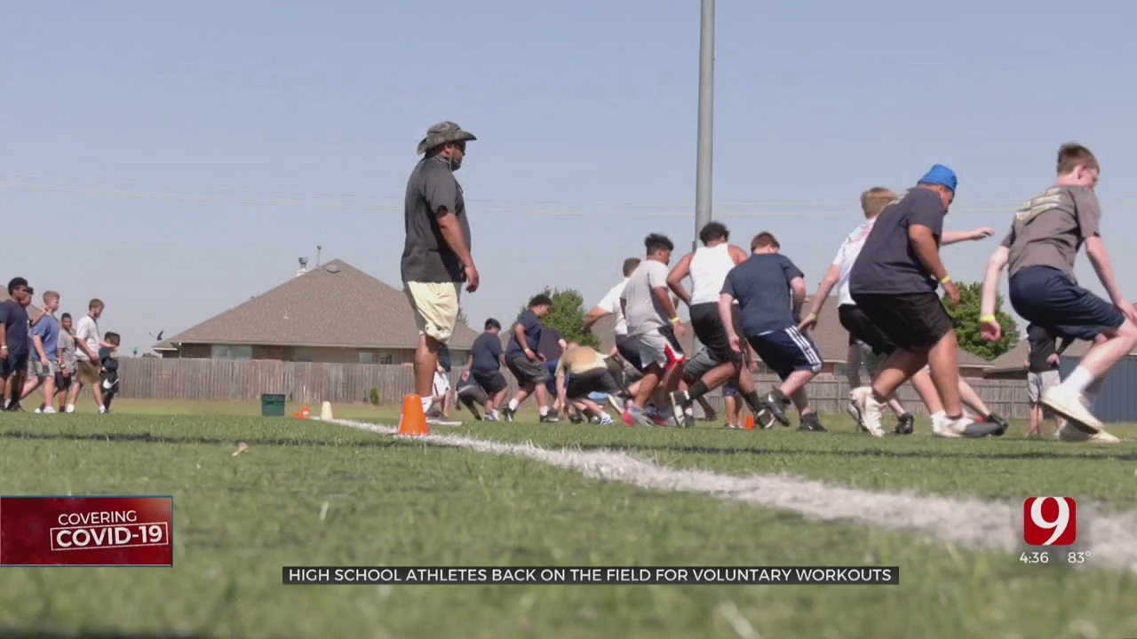 High School Athletes Get Back On The Field