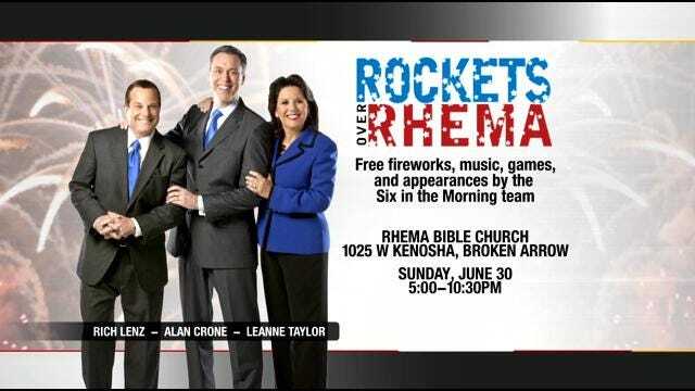 Rockets Over Rhema This Weekend