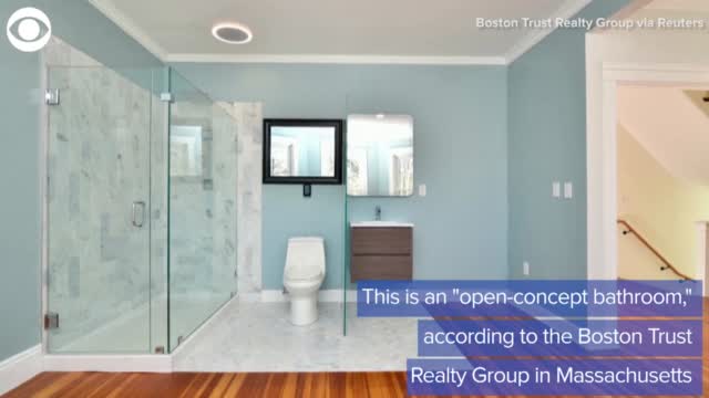 WATCH: Open-Concept Bathroom As Selling Feature?