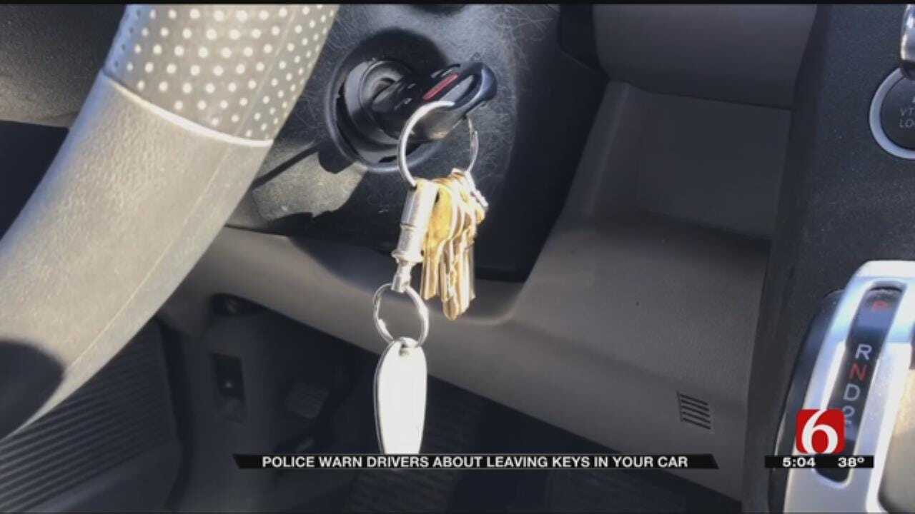 Keys Left In Ignition Is Leading Cause For Thefts And AAA Calls In Oklahoma