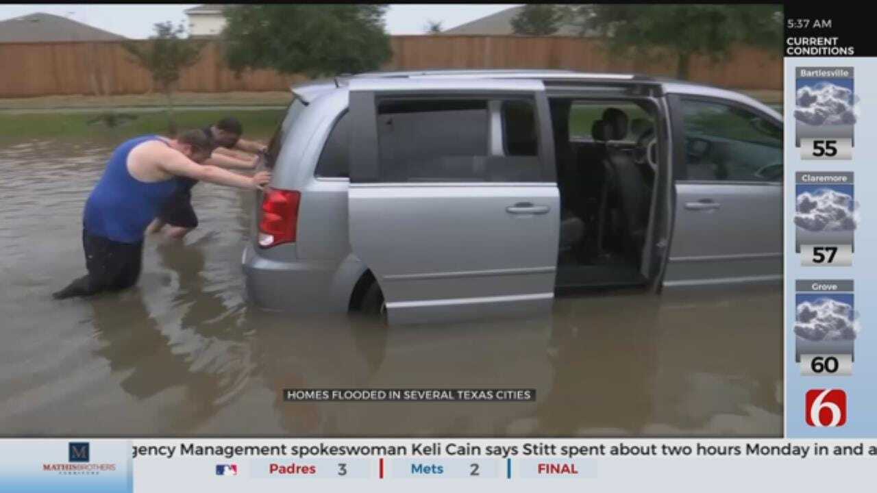 Flooding in Houston Strands Drivers