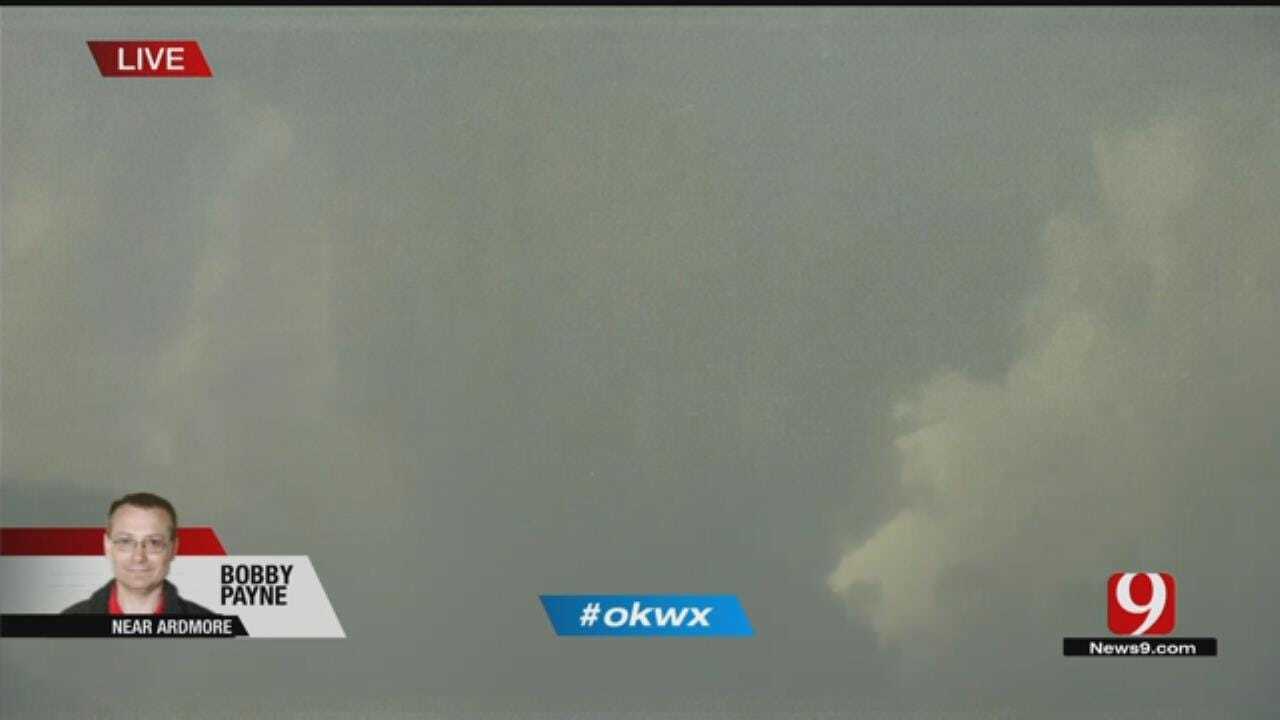 Severe Storms Begin To Crop Up In South, Central Oklahoma