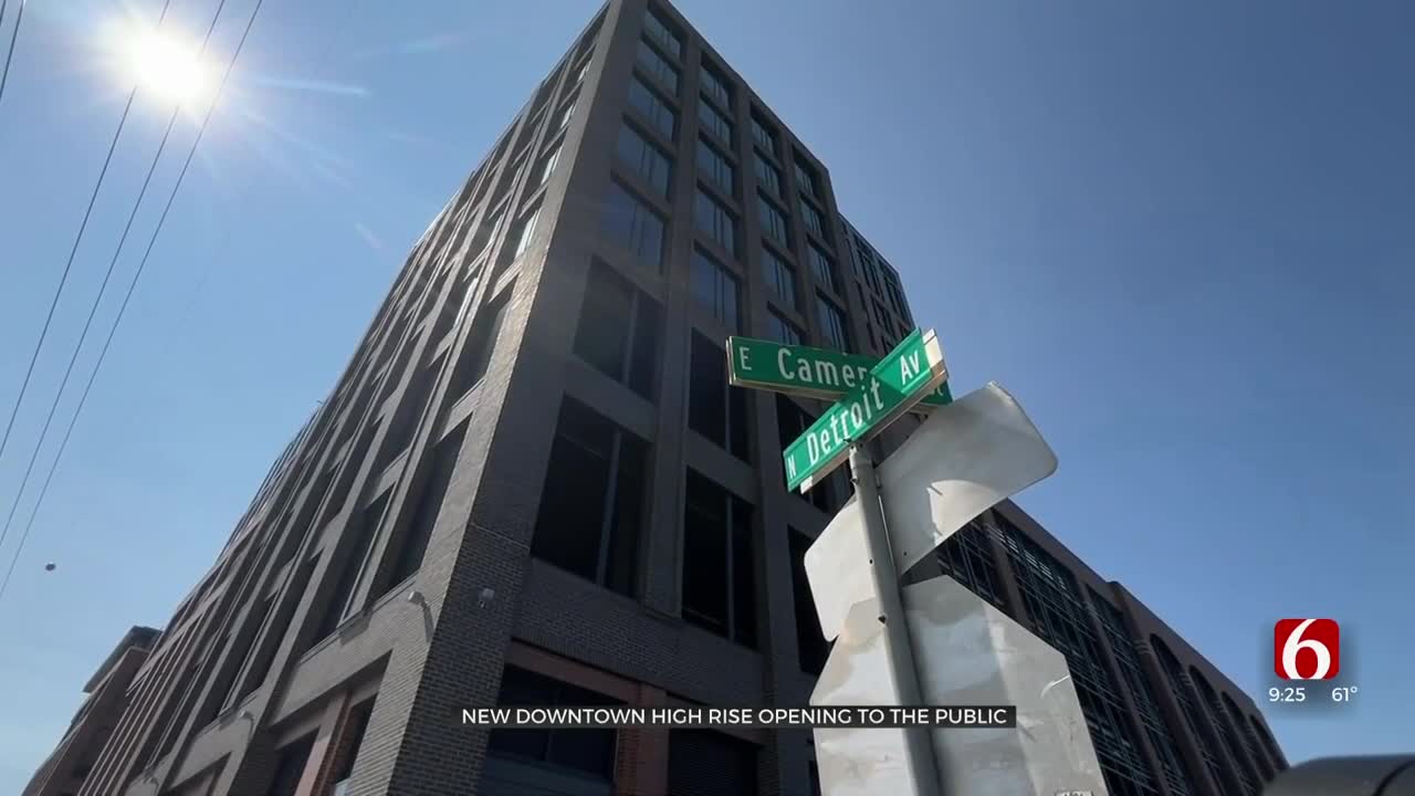 WATCH: City Leaders To Hold Ribbon-Cutting For New High Rise In Downtown Tulsa