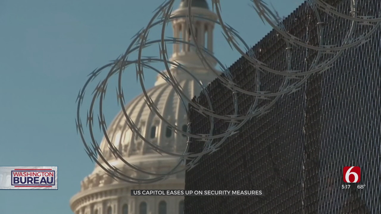 US Capitol Scales Back Security Measures 