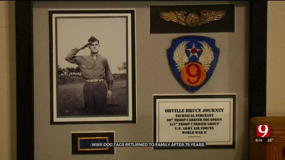 WWII Dog Tags Returned To Family After 75 Years