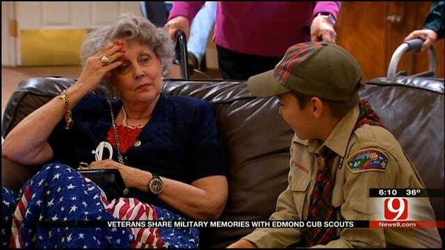 Veterans Share Military Stories With Edmond Cub Scouts