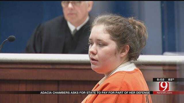 Adacia Chambers Asks State To Pay For Part Of Her Defense