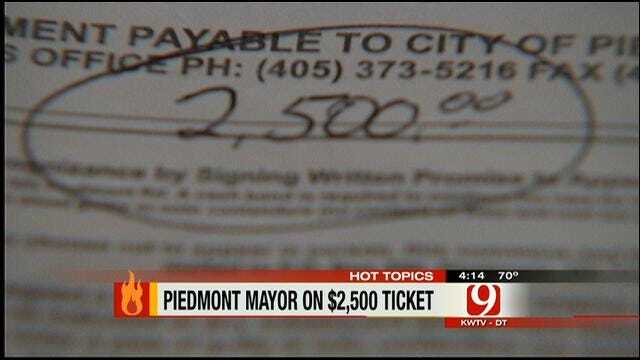 Hot Topics: Piedmont Mayor Talks About Ticket Issued For Urinating Toddler