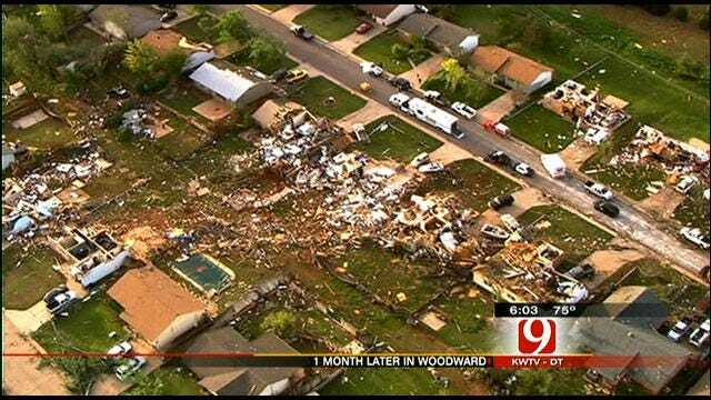 Woodward Tornado: One Month Later