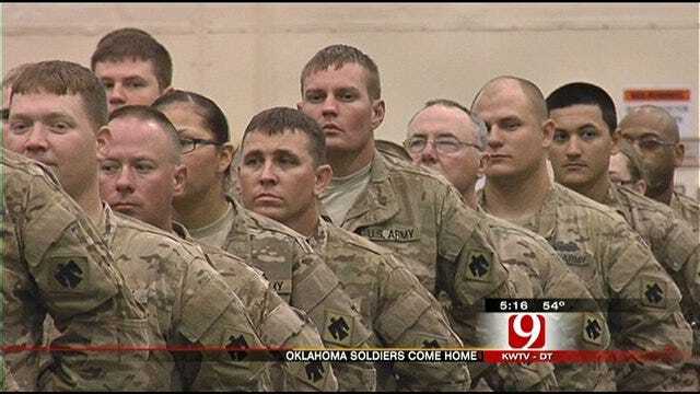 More 45th Soldiers Return Home