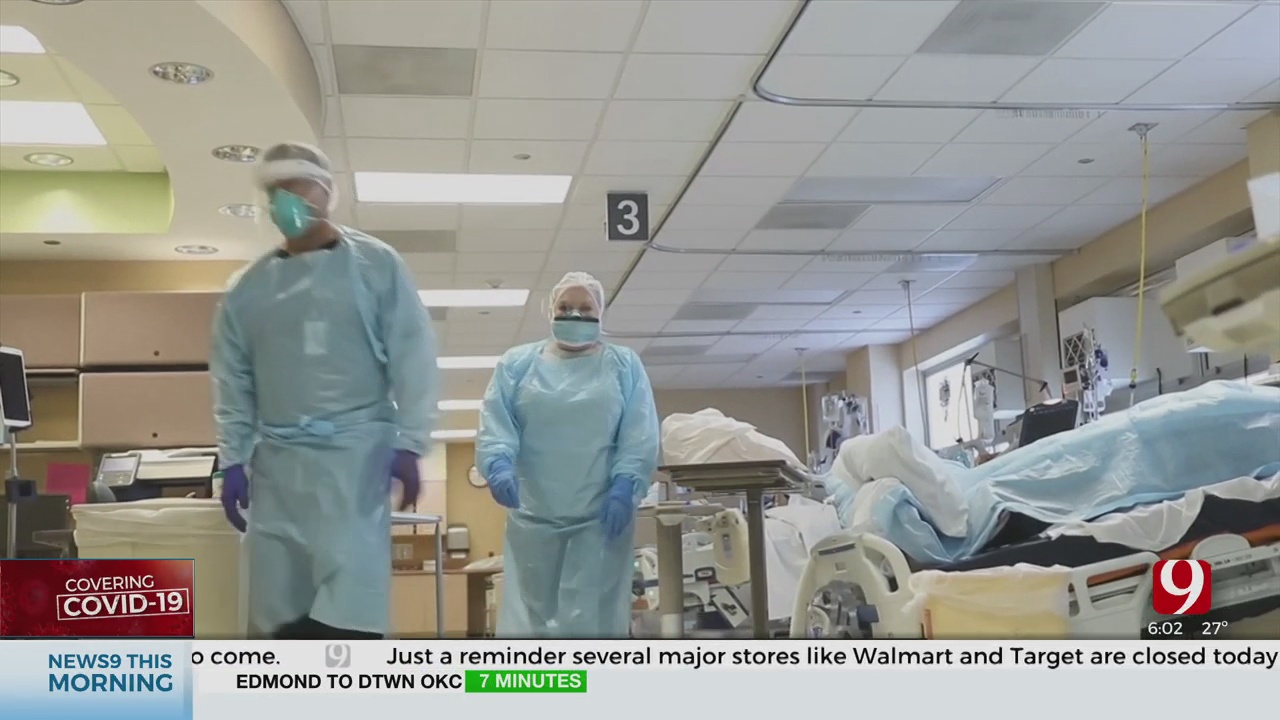 Oklahoma Doctors, Nurses Working Through Pandemic On Christmas Day
