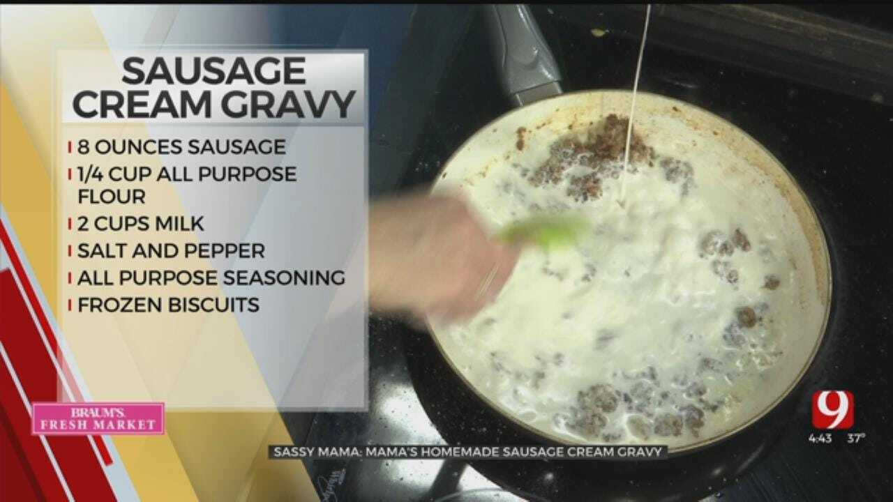 Mama’s Homemade Sausage Cream Gravy
