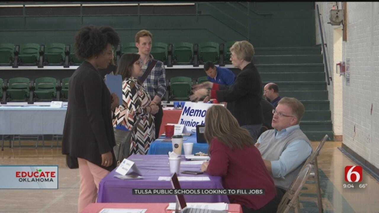 Educators Attend Tulsa Public Schools Career Fair