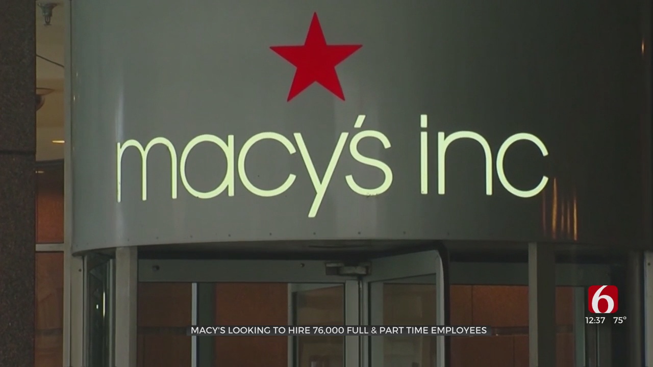 Macy's Looking To Hire 76,000 Full & Part-Time Employees