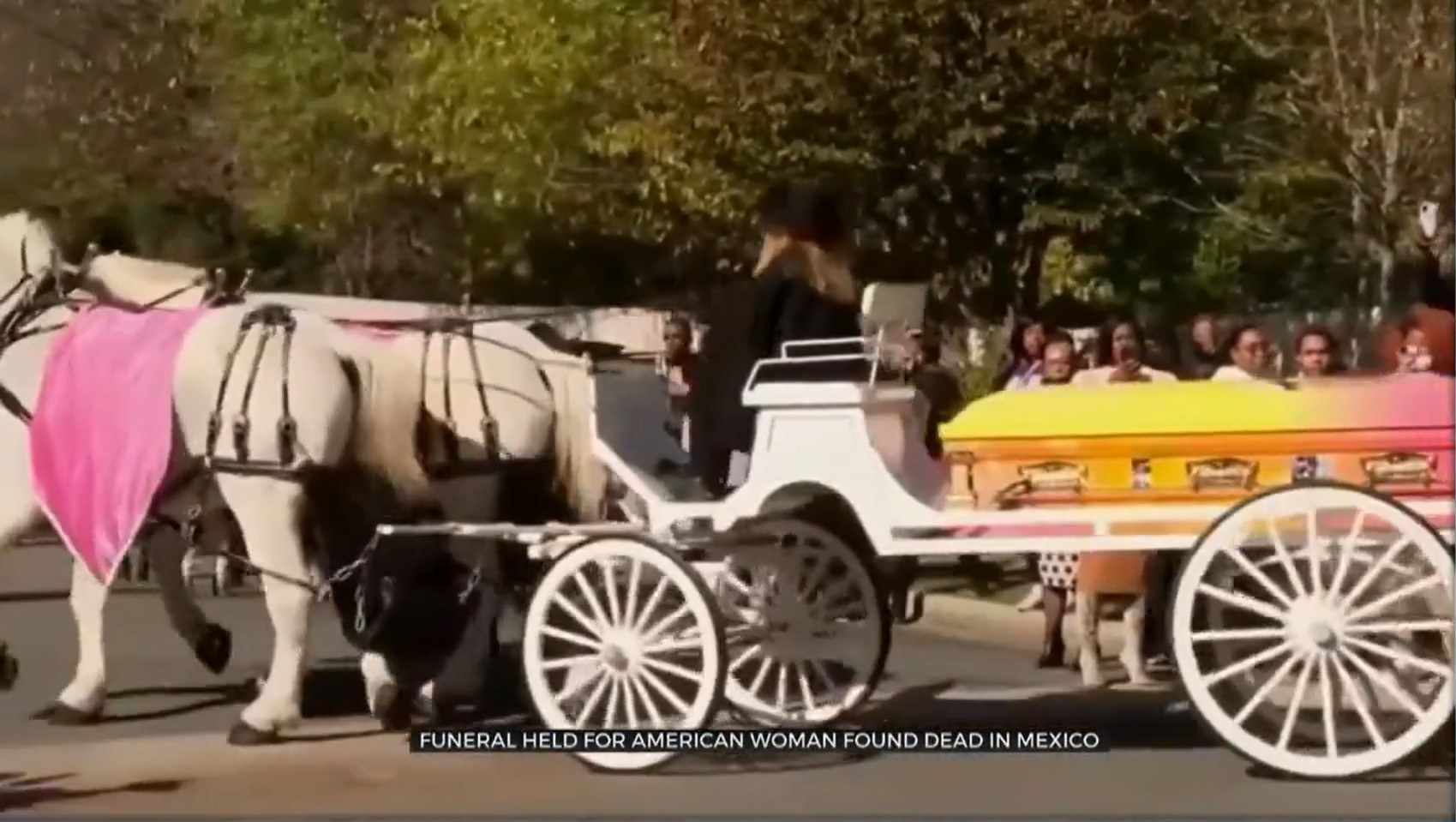 Funeral Services Held For American Woman Found Dead In Mexico
