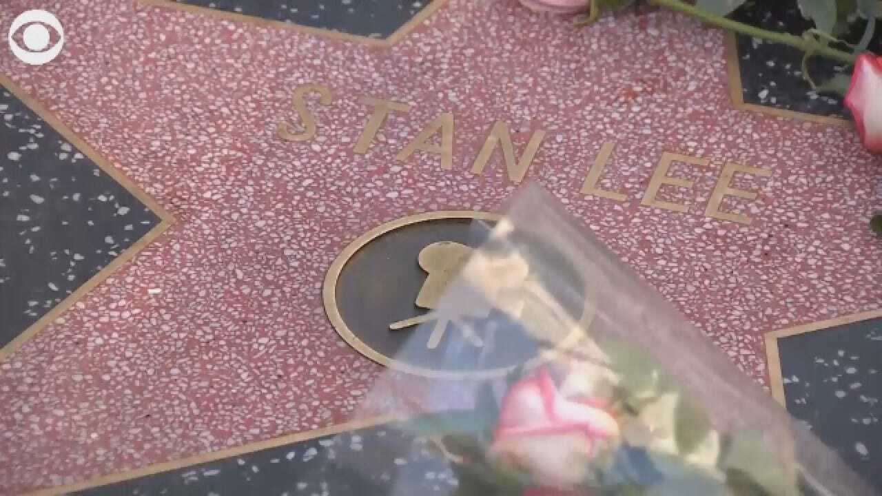 Stan Lee Tribute: Fans Lay Flowers At Stan Lee's Star