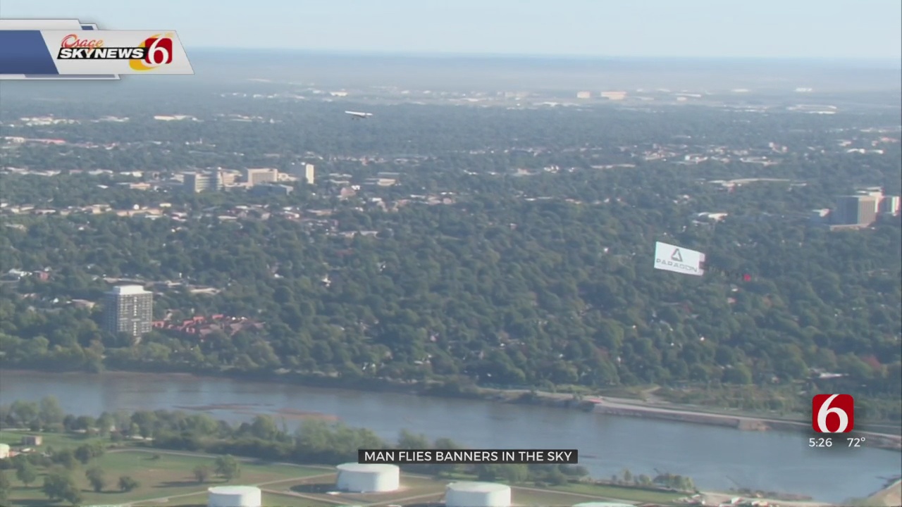 SKYNEWS VIDEO: Who Flies Those Banners Across The Sky?