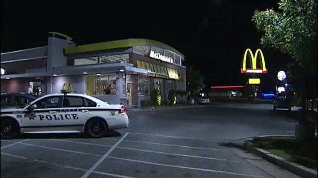 WEB EXTRA: Video From Scene Of Armed Robbery At Tulsa McDonalds