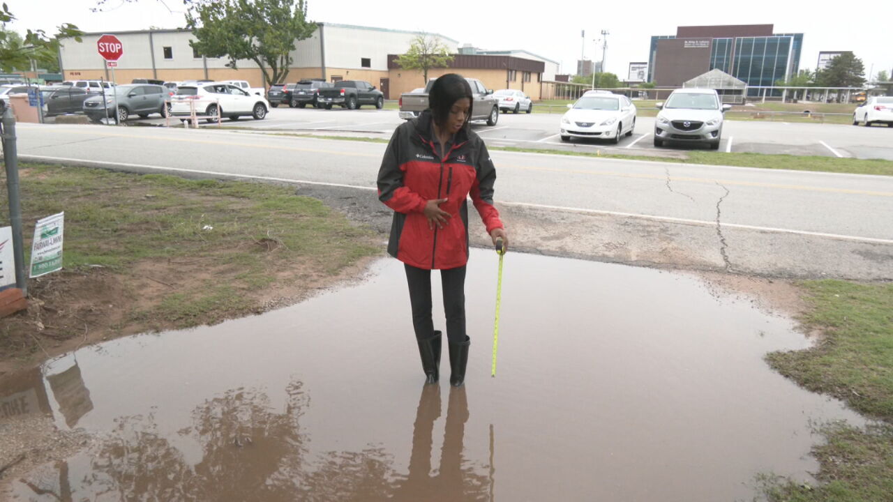 Jenks Residents Say Drainage Issues In Their Neighborhood Leads To Flooding