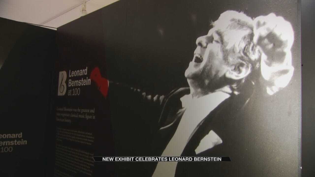 Leonard Bernstein Exhibit Opens At Woody Guthrie Center