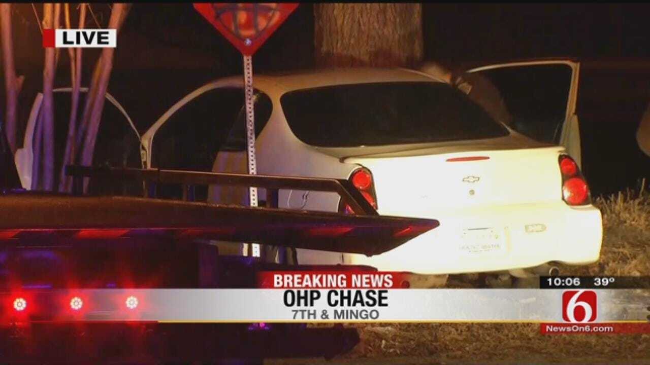 OHP: Adult, Three Teens Arrested After High-Speed Chase In Stolen Car