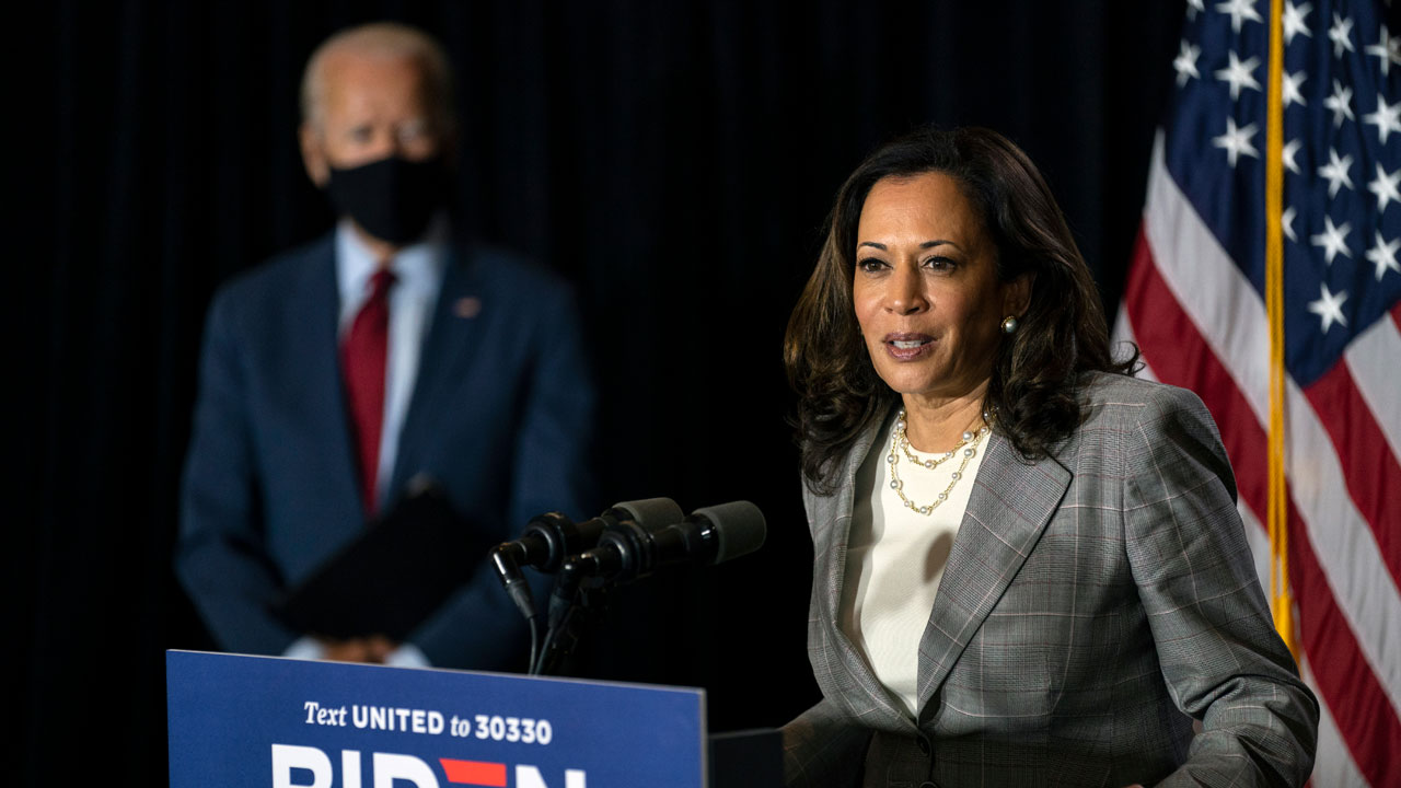 Vice Presidential Candidate Kamala Harris Receives Virtual Support From Her Sorority Sisters