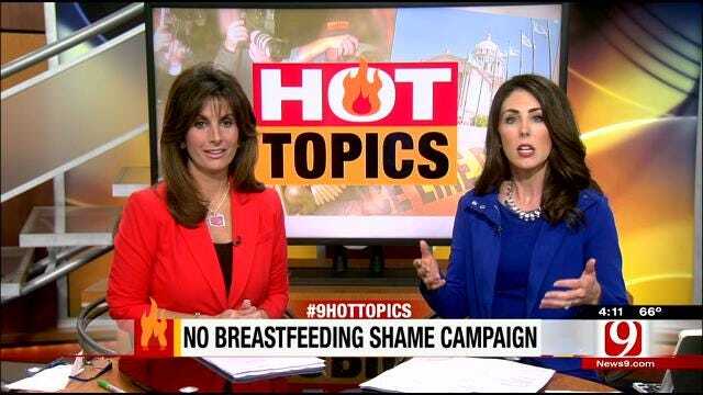 Hot Topics: No Breastfeeding Shame Campaign