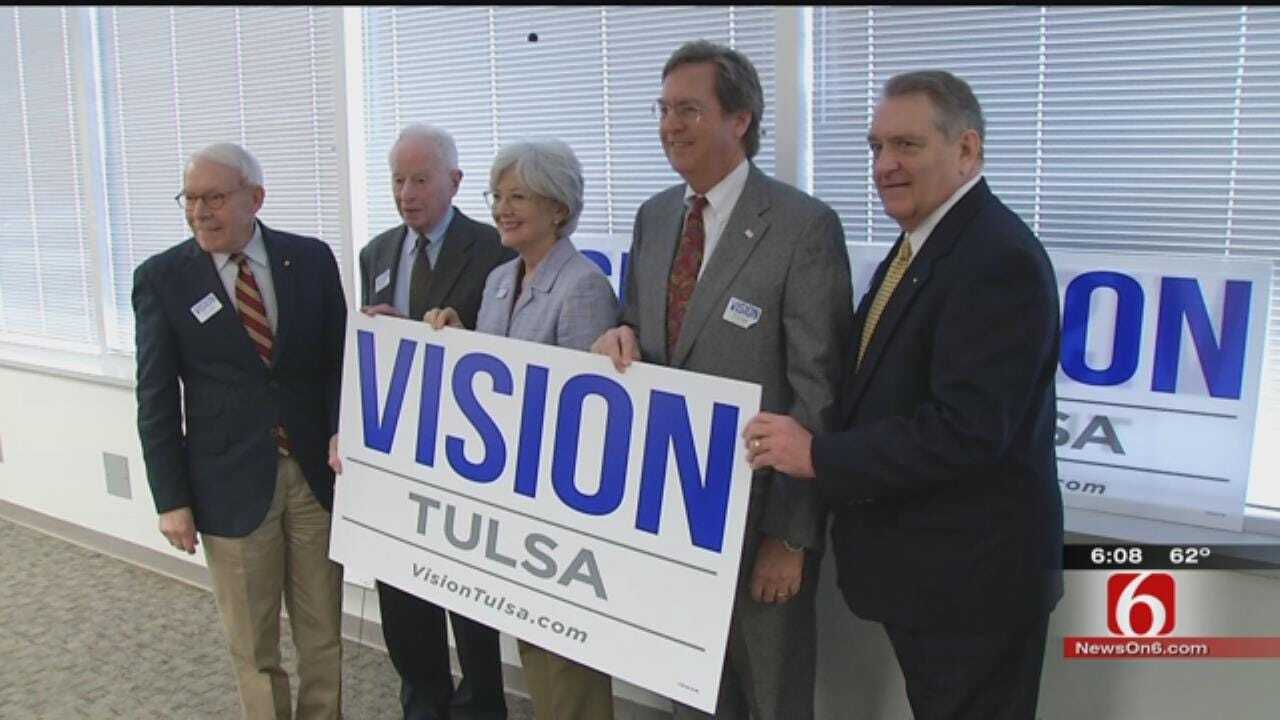 Tulsa Mayor, Former Mayors Tout Tuesday's Vision Tax Vote