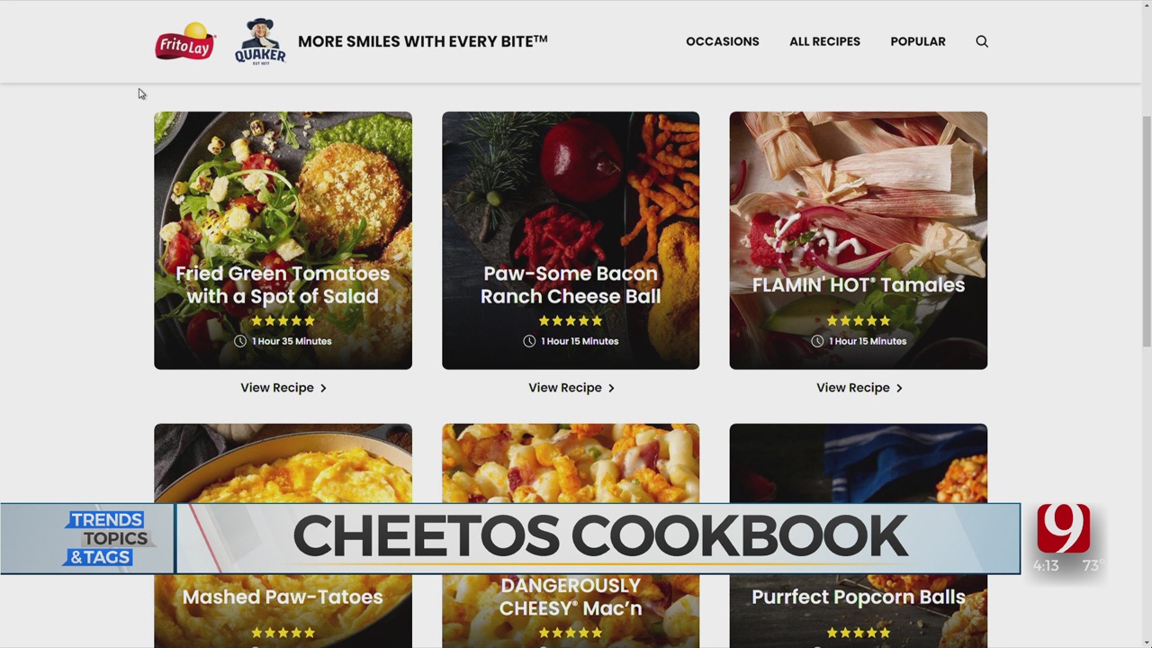 Trends, Topics & Tags: Cheetos Cookbook