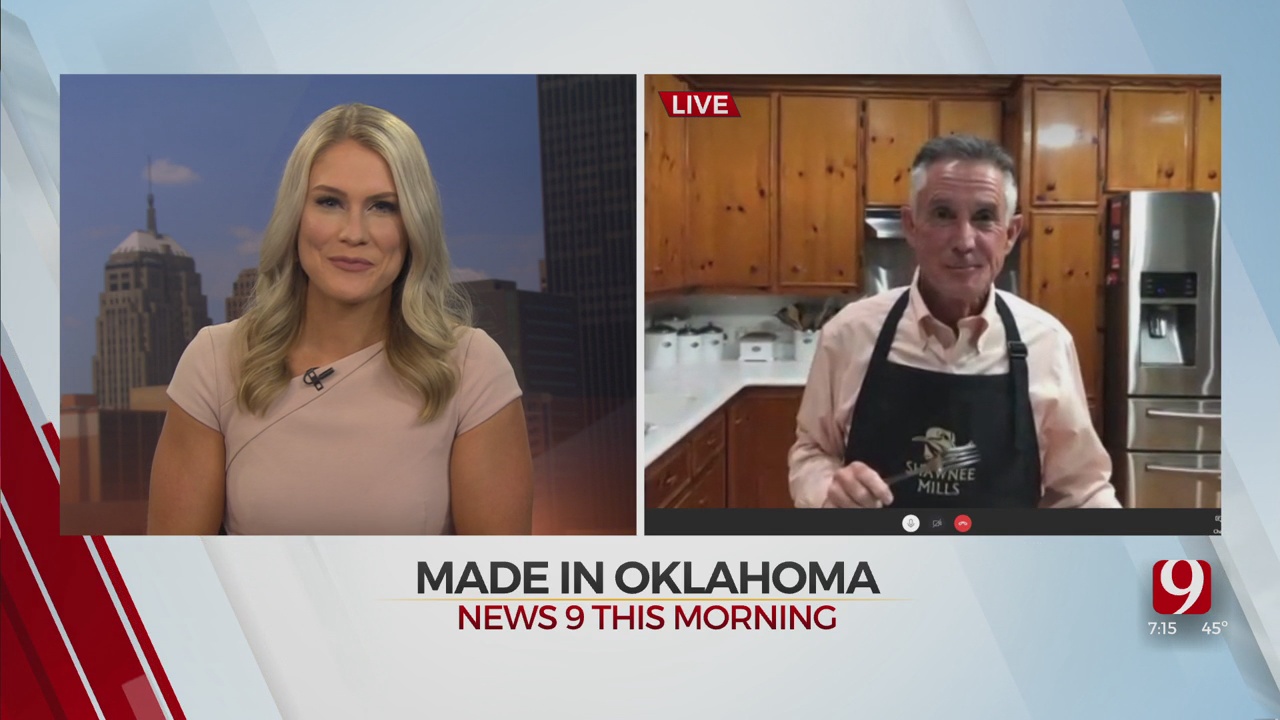 Made In Oklahoma: Pecan Pie With Chocolate Coffee Sauce