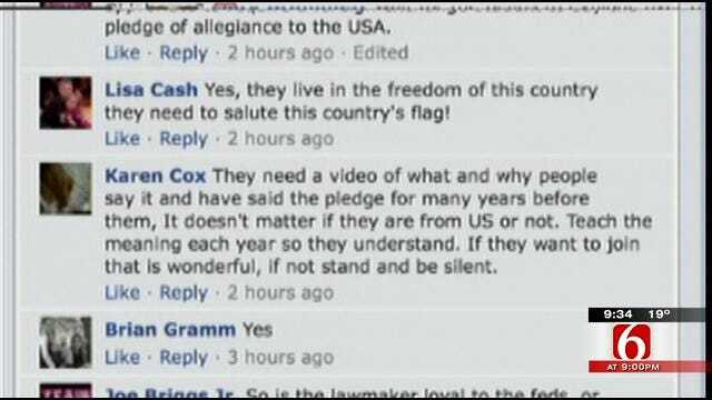 OK Talk: Should Kids Be Required To Recite The Pledge Of Allegiance In School?
