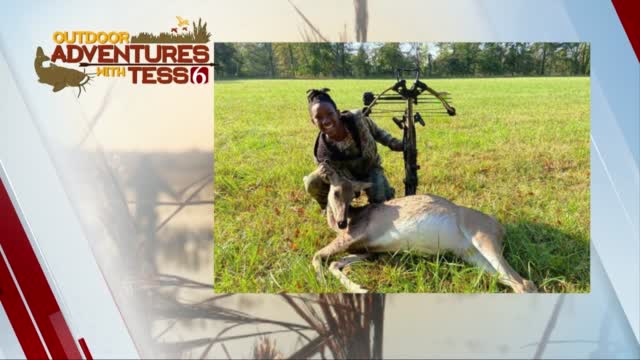 Watch: 11-Year-Old Brooklyn With Her First Buck Of The Season