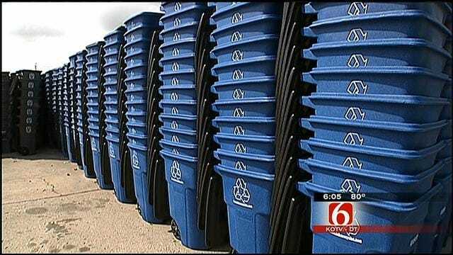 Many Tulsa Residents Resistant To Recycling As New Carts Are Delivered