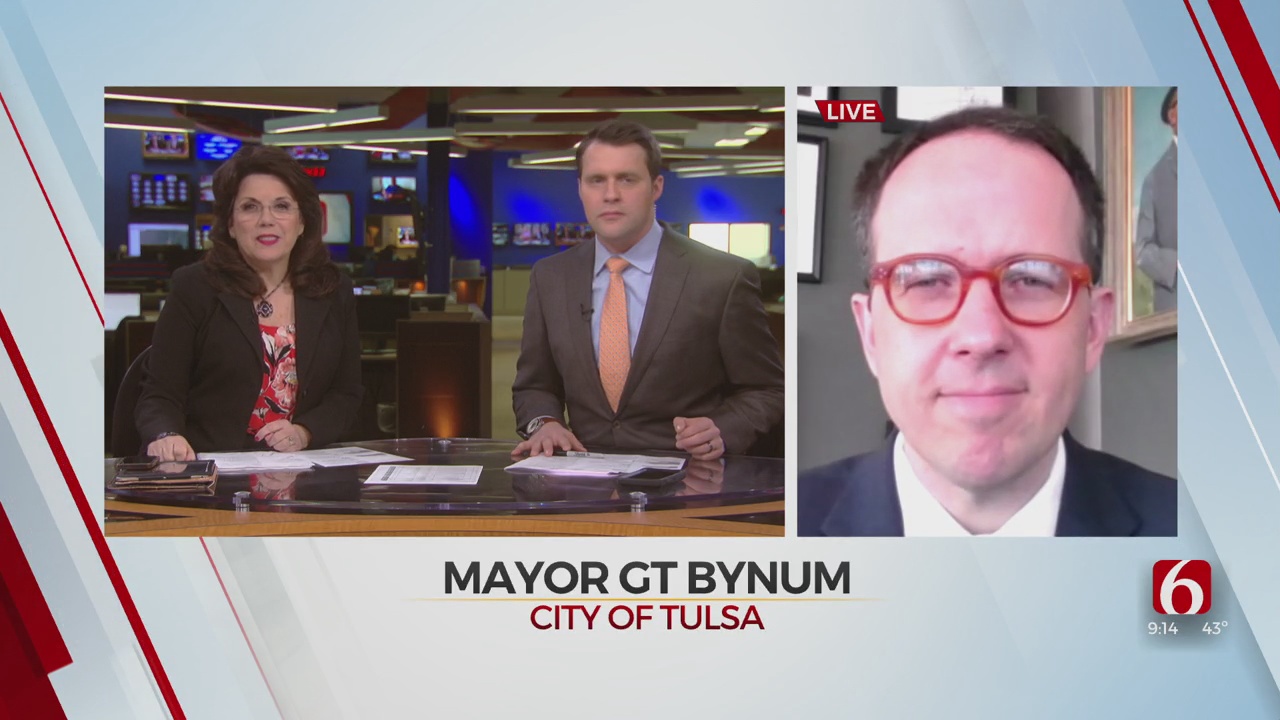 Watch: Tulsa Mayor GT Bynum Discusses COVID-19, Winter Weather & More