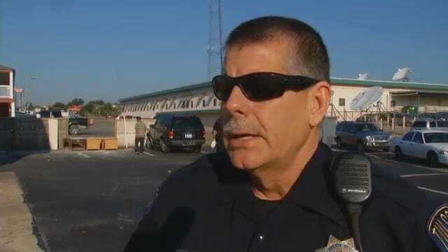 WEB EXTRA: Tulsa Police Sgt. Rex Mann Talks About Incident At Motel