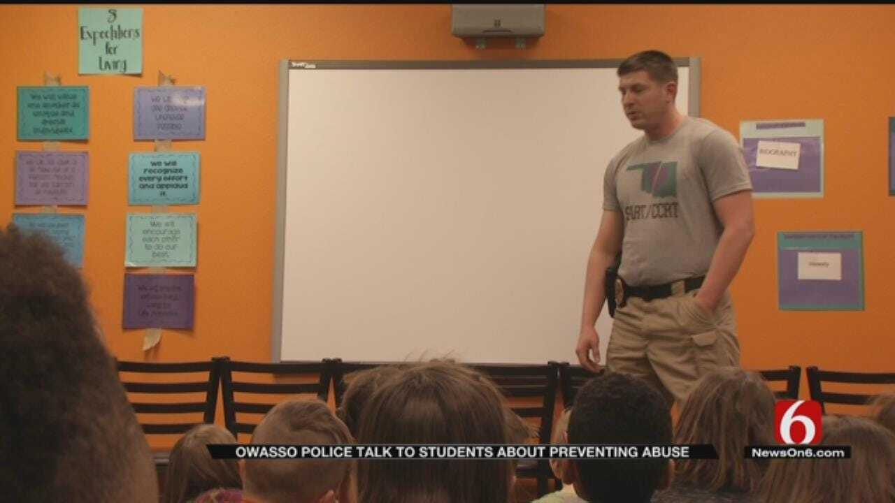 Officers Talk With Owasso Students To Prevent Physical, Sexual Abuse