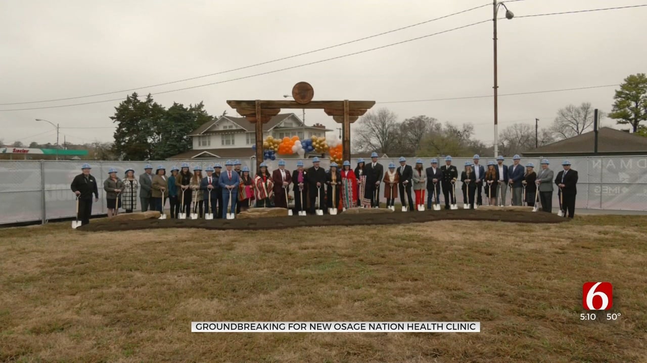 Osage Nation Breaks Ground On New State-Of-The-Art Health Clinic