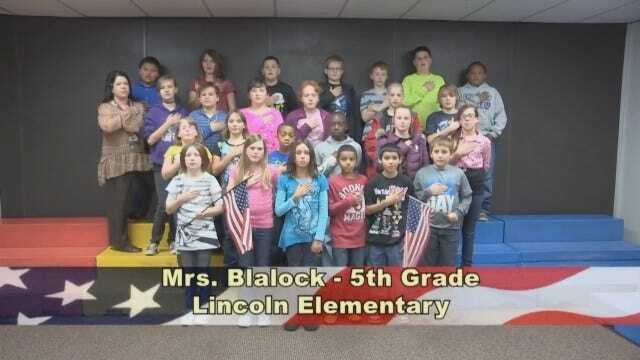 Mrs. Blalock's 5th Grade Class At Lincoln Elementary School