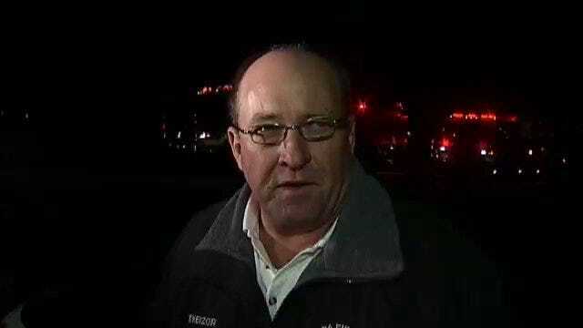 WEB EXTRA: Sapulpa Fire Chief Tracy Kaiser Talks About House Fire