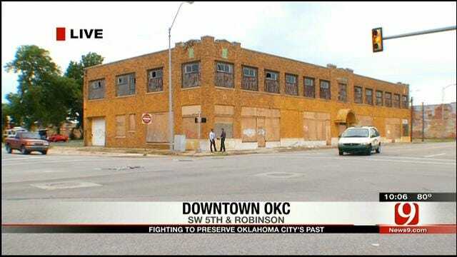 OKC Historian Fights To Save Old Film Exchange Building